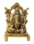 Brass Ganesh Ji God Idol Statue 0.54 Kg